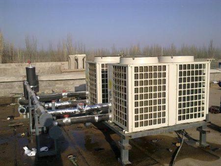 兩臺空氣源熱泵主機并聯運行時要注意什么